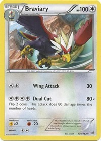 Braviary 130/162 · Reverse Holo