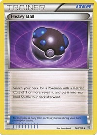 Heavy Ball 140/162 BREAKthrough Reverse Holo Pokémon card