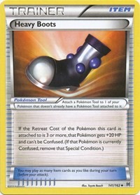 Heavy Boots 141/162 BREAKthrough Reverse Holo Pokémon card