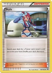 Skyla 148/162 BREAKthrough Reverse Holo Pokémon card