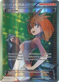 Brigette Full Art 161/162 BREAKthrough Pokémon card