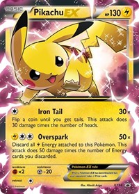 Pikachu EX XY84