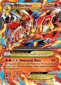 M Blaziken EX XY86