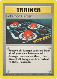 Pokemon Center 085/102 Base Set Pokémon card