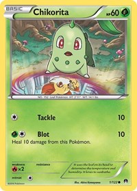 Chikorita 1/122 · Reverse Holo