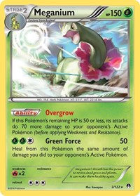 Meganium 3/122 · Reverse Holo