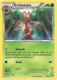 Kricketune 6/122 · Reverse Holo
