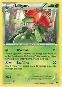 Lilligant 8/122 · Reverse Holo
