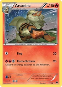 Arcanine 11/122 · Reverse Holo