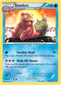 Slowbro 20/122 · Reverse Holo
