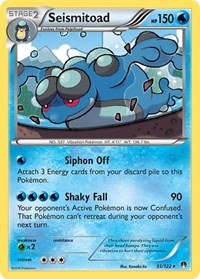 Seismitoad 35/122 · Reverse Holo