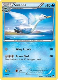 Swanna 37/122 · Reverse Holo