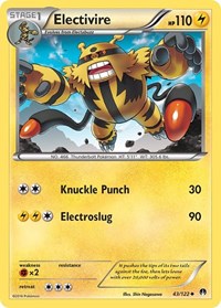 Electivire 43/122 · Reverse Holo