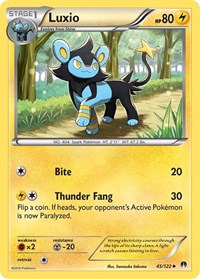 Luxio 45/122 · Reverse Holo