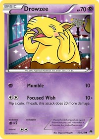 Drowzee 50/122 · Reverse Holo