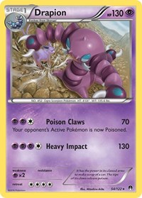 Drapion 54/122 · Reverse Holo