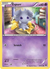 Espurr 58/122 · Reverse Holo