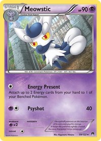 Meowstic 59/122 · Reverse Holo