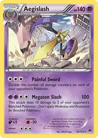 Aegislash 62/122 · Reverse Holo