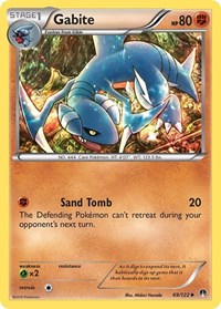 Gabite 69/122 · Reverse Holo