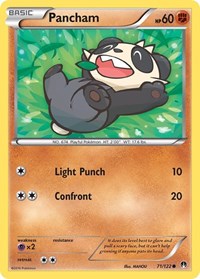 Pancham 71/122 · Reverse Holo