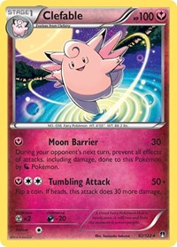 Clefable 82/122 · Reverse Holo