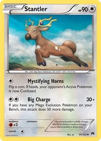 Stantler 91/122 · Reverse Holo