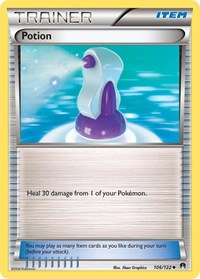 Potion 106/122 BREAKpoint Reverse Holo Pokémon card