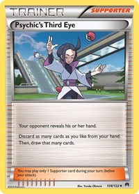 Psychic's Third Eye 108/122 BREAKpoint Reverse Holo Pokémon card