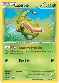 Caterpie 3/83 · Reverse Holo