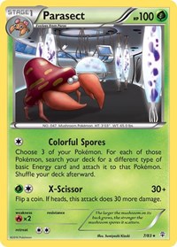 Parasect 7/83 · Reverse Holo