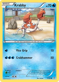 Krabby 21/83 · Reverse Holo