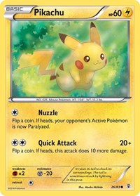 Pikachu 26/83 · Reverse Holo