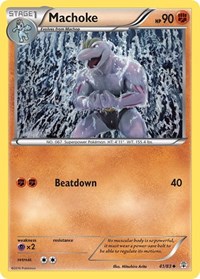 Machoke 41/83 · Reverse Holo