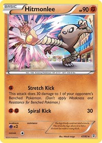 Hitmonlee 47/83 · Reverse Holo