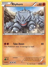 Rhyhorn 49/83 · Reverse Holo