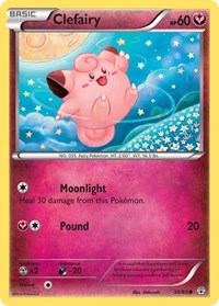 Clefairy 50/83 · Reverse Holo