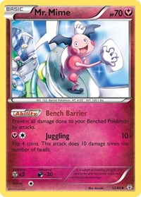 Mr. Mime 52/83 · Reverse Holo