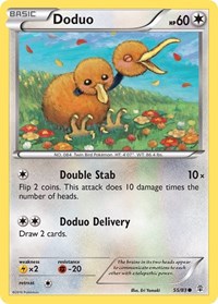 Doduo 55/83 · Reverse Holo