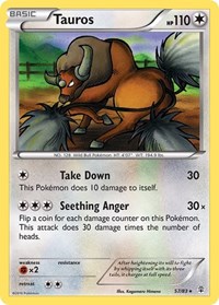 Tauros 57/83 · Reverse Holo