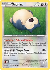 Snorlax 58/83 · Reverse Holo