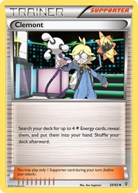 Clemont 59/83 Generations Reverse Holo Pokémon card