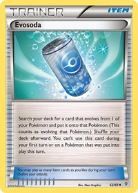 Evosoda 62/83 Generations Reverse Holo Pokémon card