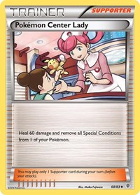 Pokemon Center Lady 68/83 Generations Reverse Holo Pokémon card