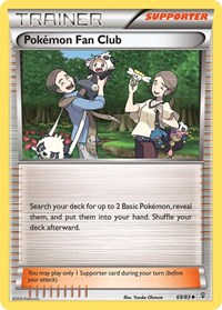 Pokemon Fan Club 69/83 Generations Reverse Holo Pokémon card