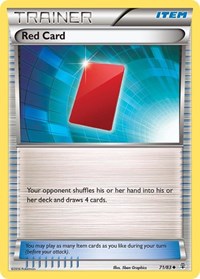Red Card 71/83 Generations Reverse Holo Pokémon card