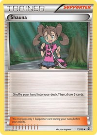 Shauna 72/83 Generations Reverse Holo Pokémon card