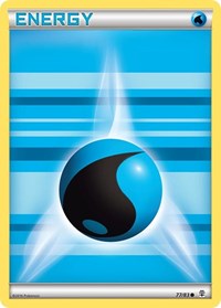 Water Energy 77/83 Generations Reverse Holo Pokémon card