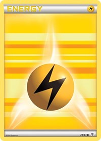 Lightning Energy 78/83 Generations Reverse Holo Pokémon card