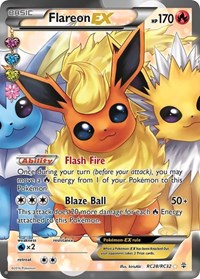 Flareon EX Full Art RC28/RC32